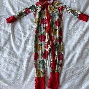 Little Sleepies Apple Of My Eye 3–6M Zippy